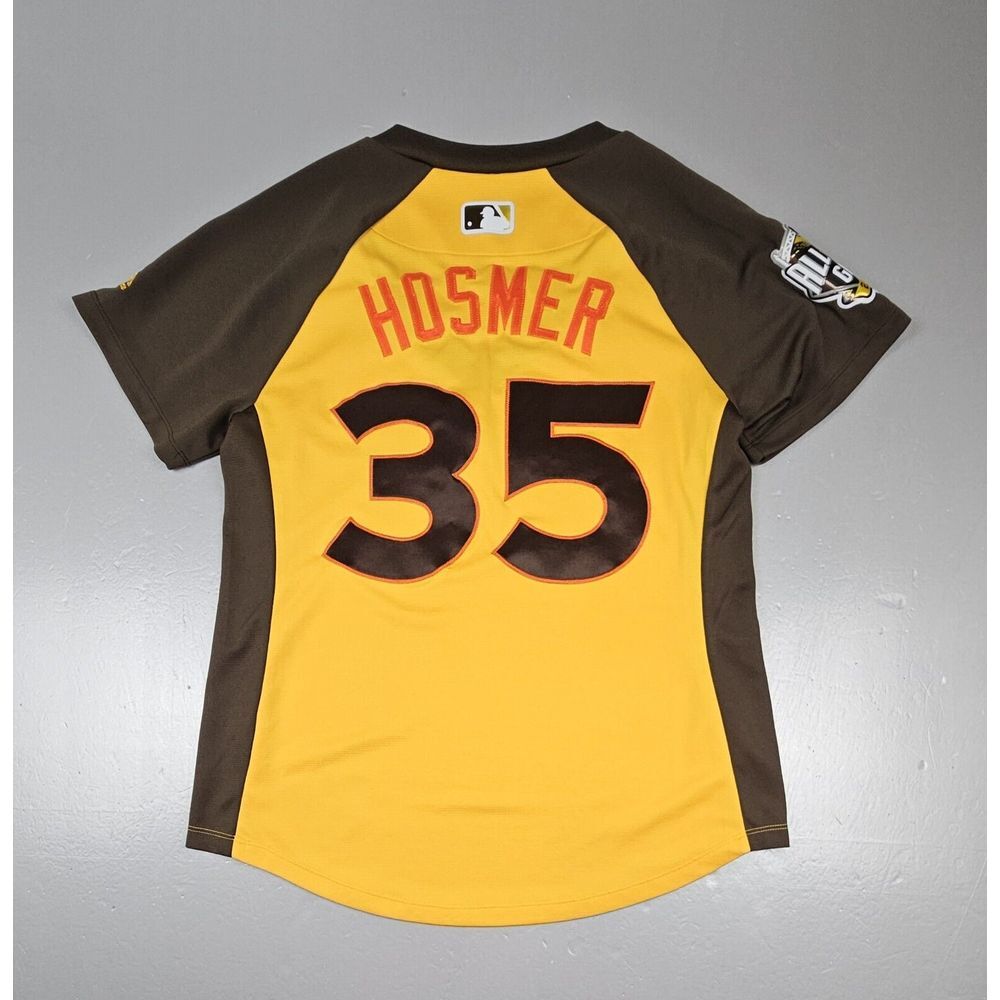 Majestic Eric Hosmer Baseball Jersey Womens Large. 2016 All‎ Star KC Royals